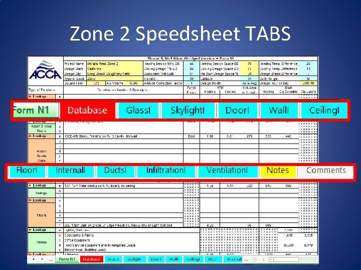 Zone 2 Speedsheet TABS 