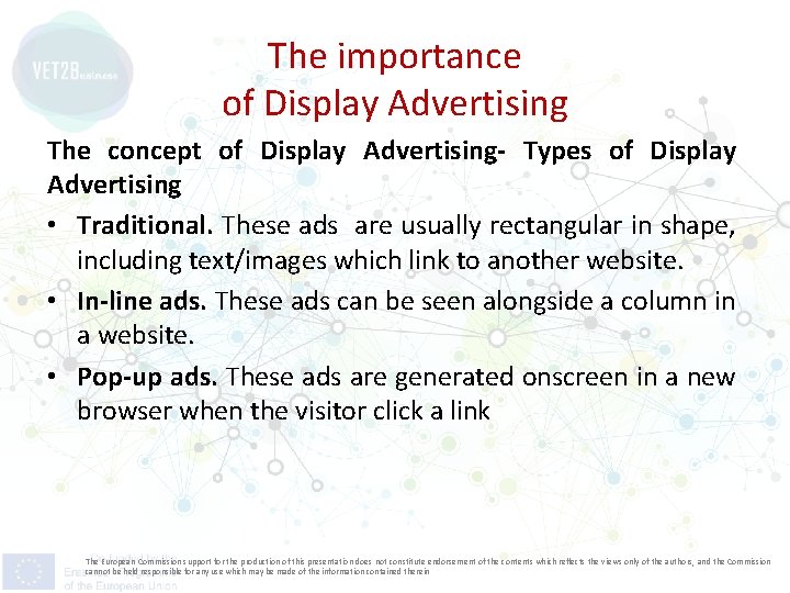 The importance of Display Advertising The concept of Display Advertising- Types of Display Advertising