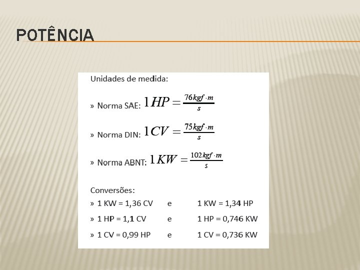 POTÊNCIA 