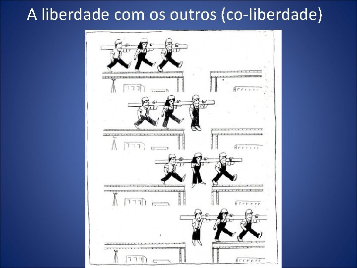 A liberdade com os outros (co-liberdade) 