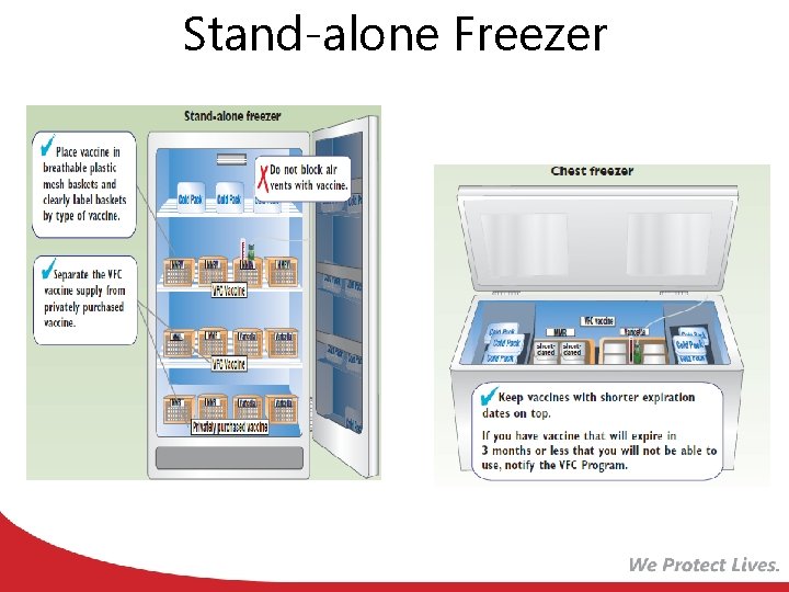 Stand-alone Freezer 