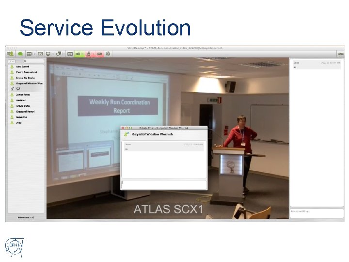 Service Evolution • • New client with integrated chat - Q 2 2013 New