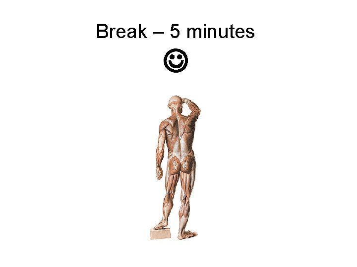 Break – 5 minutes 