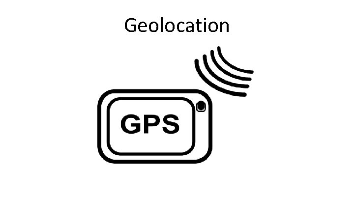 Geolocation 