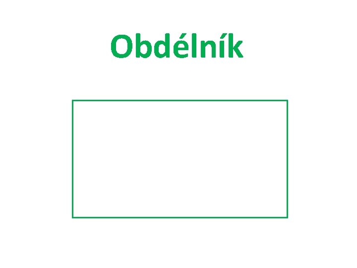 Obdélník 