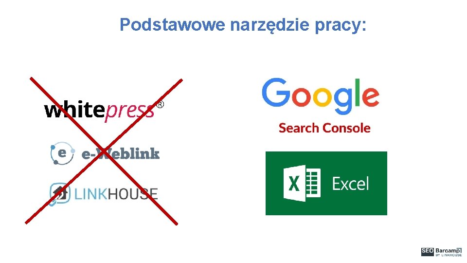 Podstawowe narzędzie pracy: 