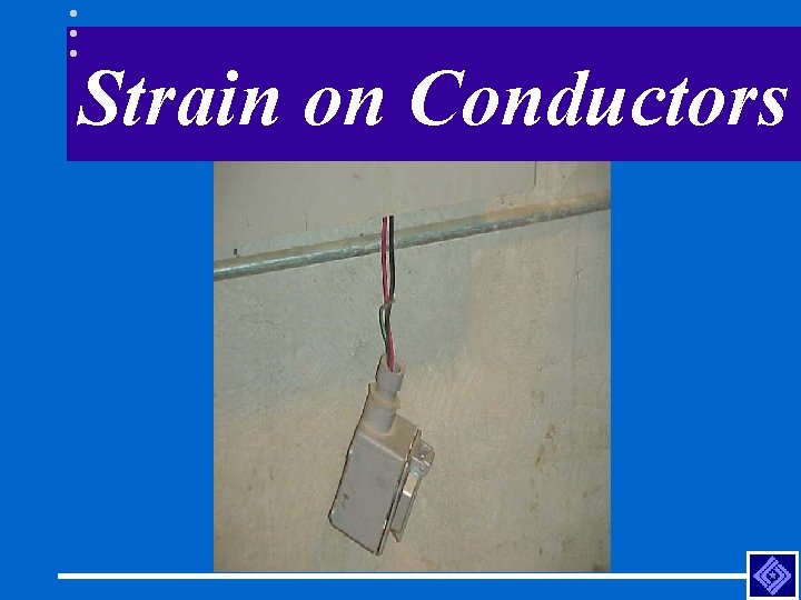 Strain on Conductors 
