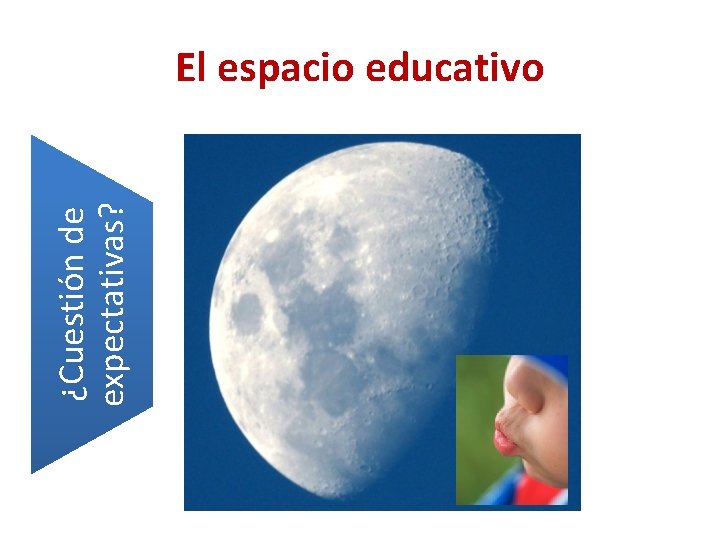¿Cuestión de expectativas? El espacio educativo 
