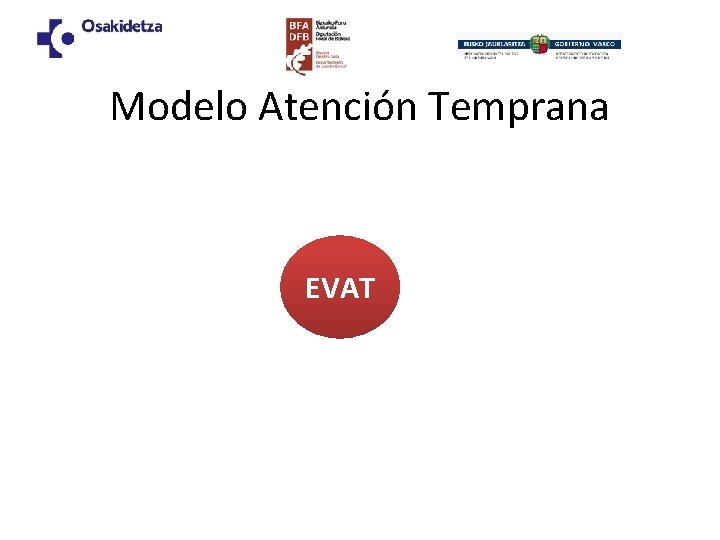 Modelo Atención Temprana EVAT 