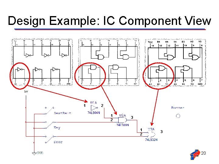 Design Example: IC Component View 1 2 3 20 