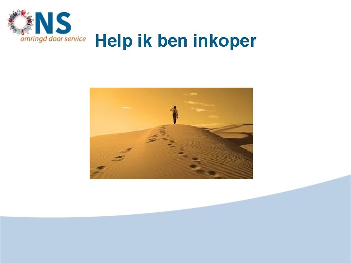 Help ik ben inkoper 