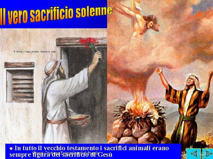 In tutto il vecchio testamento i sacrifici animali erano Cristiana Evangelica di Afragola sempre