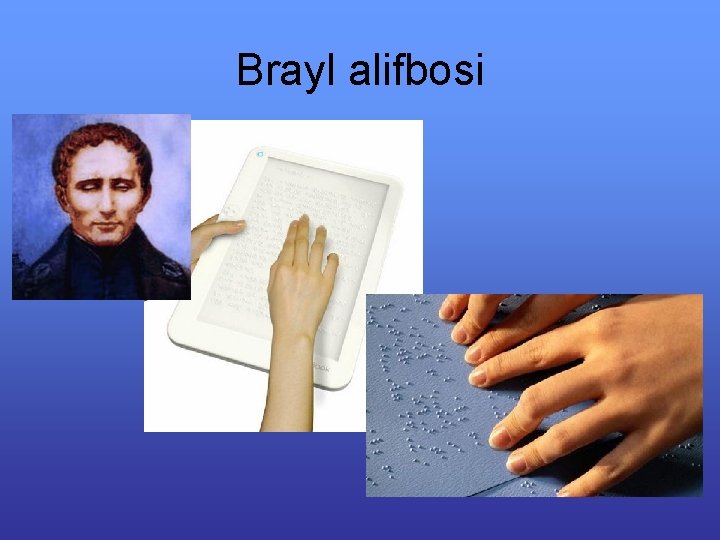 Brayl alifbosi 