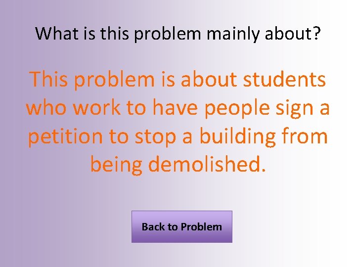 What is this problem mainly about? This problem is about students who work to