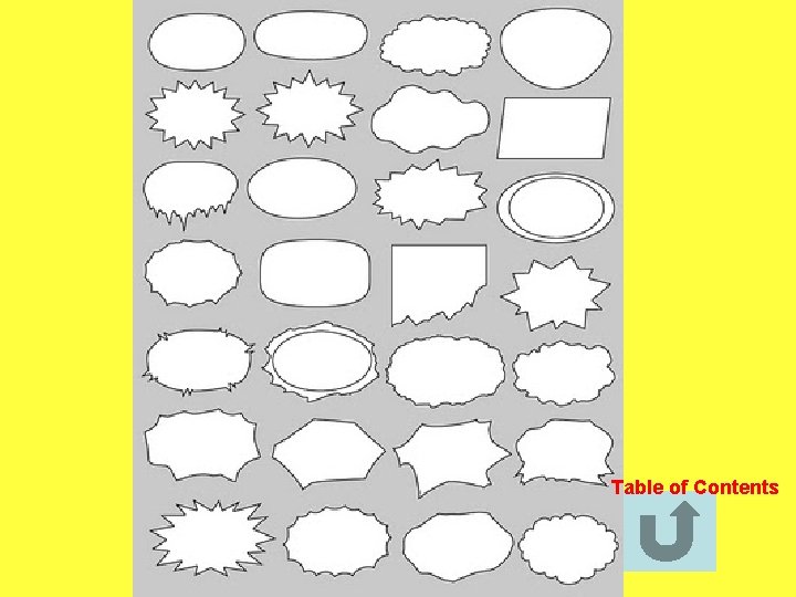 Table of Contents Table of Contents