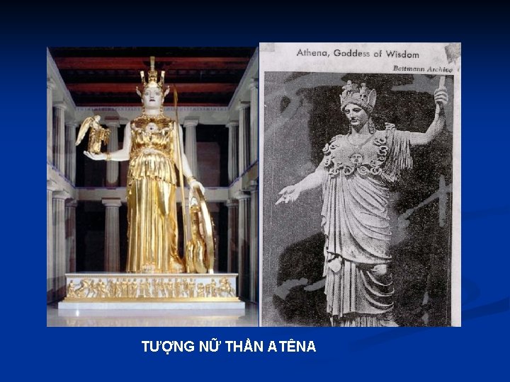 TƯỢNG NỮ THẦN ATÊNA 