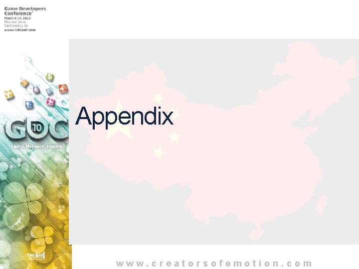 Appendix www. creatorsofemotion. com 