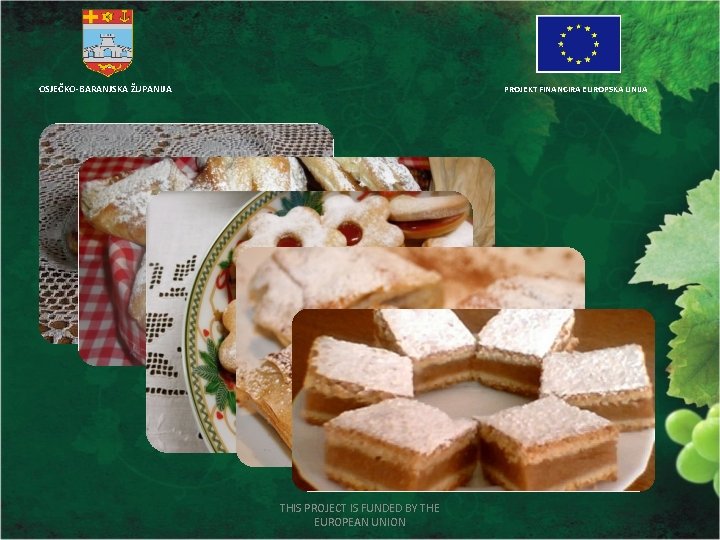 OSJEČKO-BARANJSKA ŽUPANIJA PROJEKT FINANCIRA EUROPSKA UNIJA THIS PROJECT IS FUNDED BY THE EUROPEAN UNION