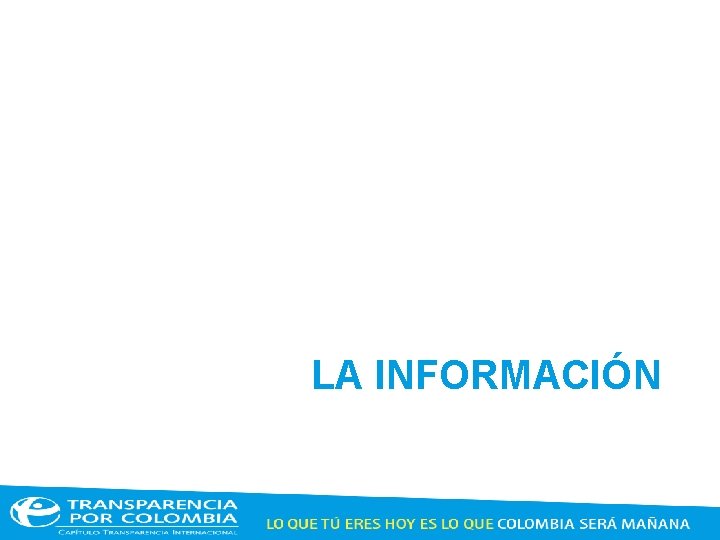 LA INFORMACIÓN 