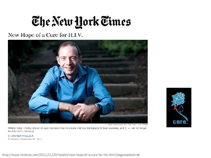 http: //www. nytimes. com/2011/11/29/health/new-hope-of-a-cure-for-hiv. html? pagewanted=all 
