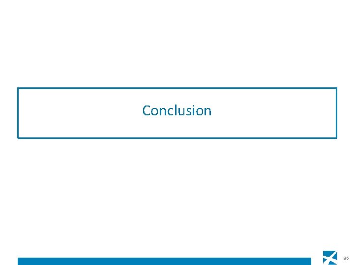 Conclusion 86 