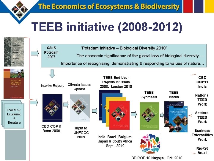 TEEB initiative (2008 -2012) 