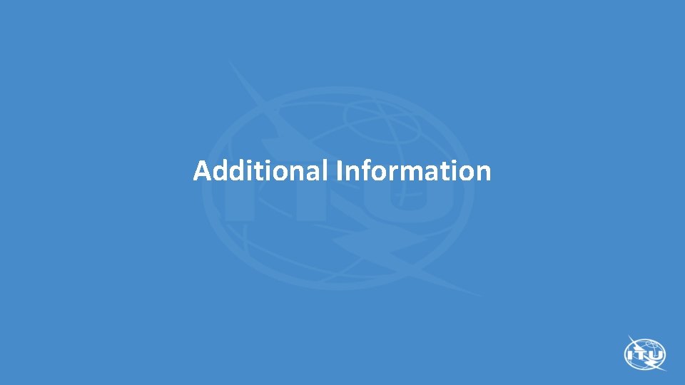 Additional Information 