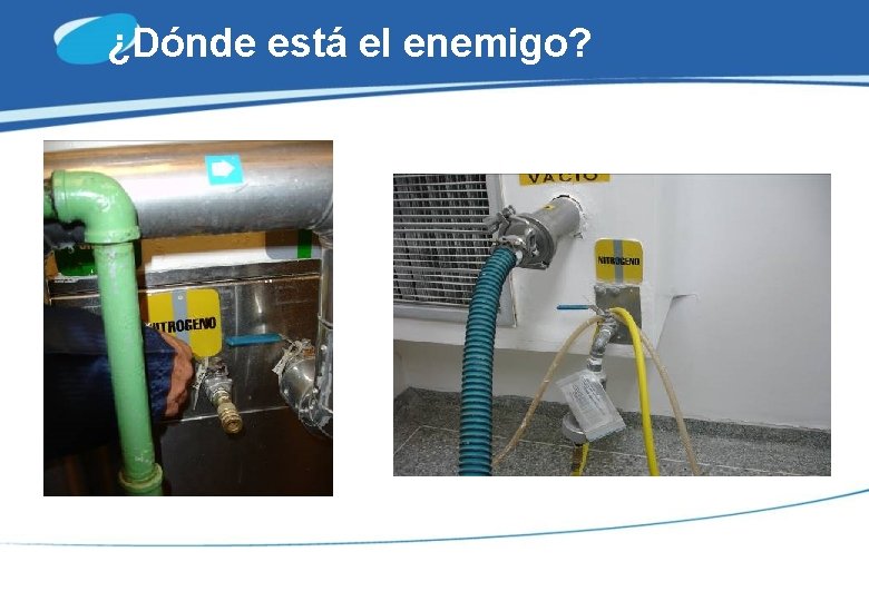¿Dónde está el enemigo? 