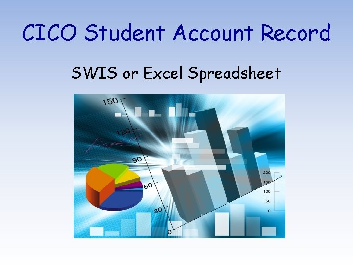 CICO Student Account Record SWIS or Excel Spreadsheet 