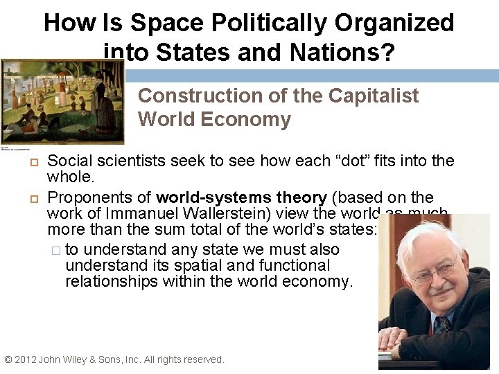 How Is Space Politically Organized into States and Nations? Construction of the Capitalist World