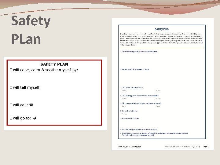 Safety PLan 