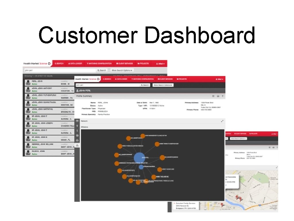 Customer Dashboard 