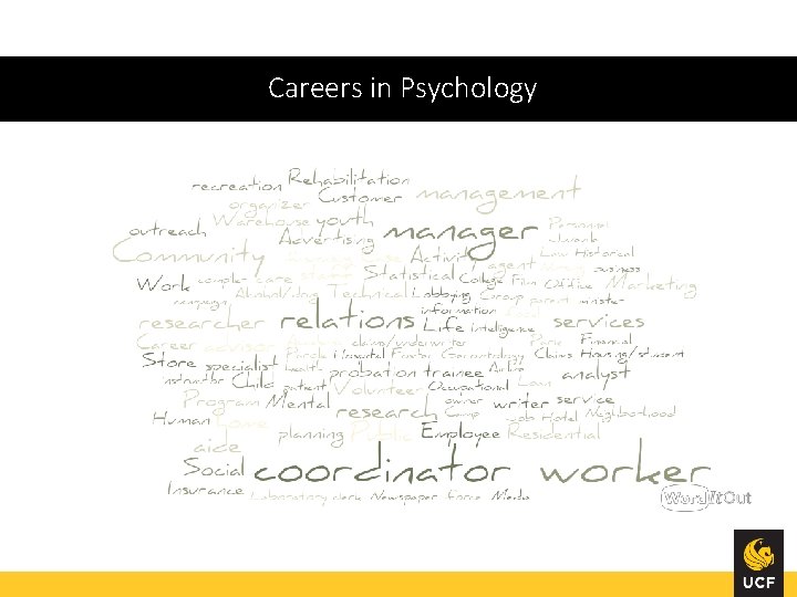 Careers in Psychology 