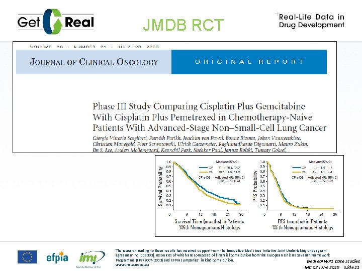 JMDB RCT The research leading to these results has received support from the Innovative