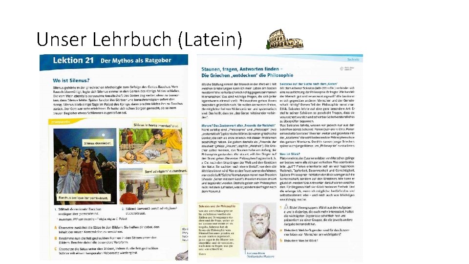 Unser Lehrbuch (Latein) 