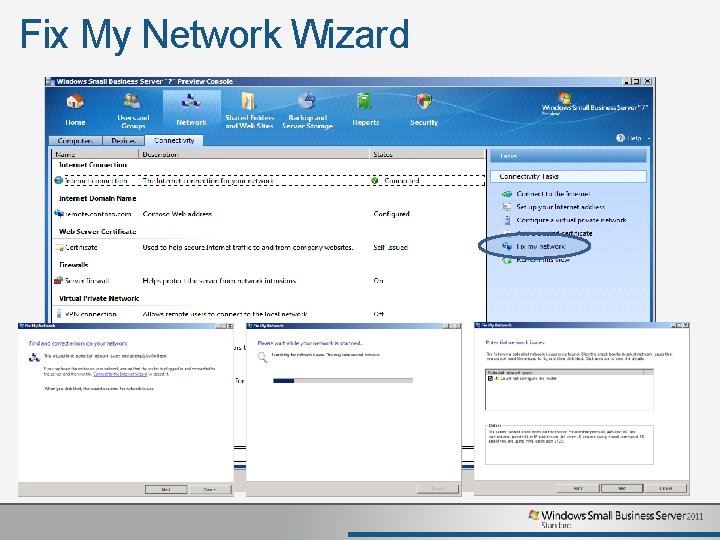 Fix My Network Wizard Fix My Network Wizard