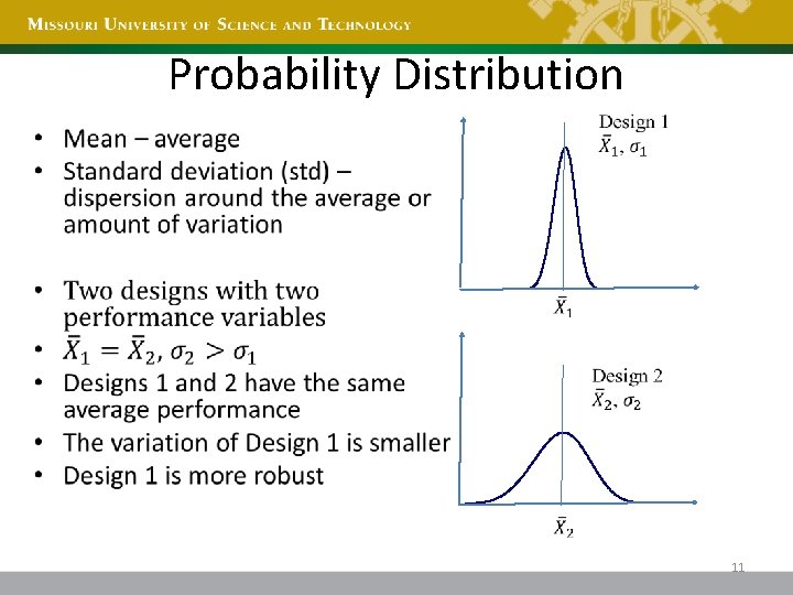 Probability Distribution • 11 