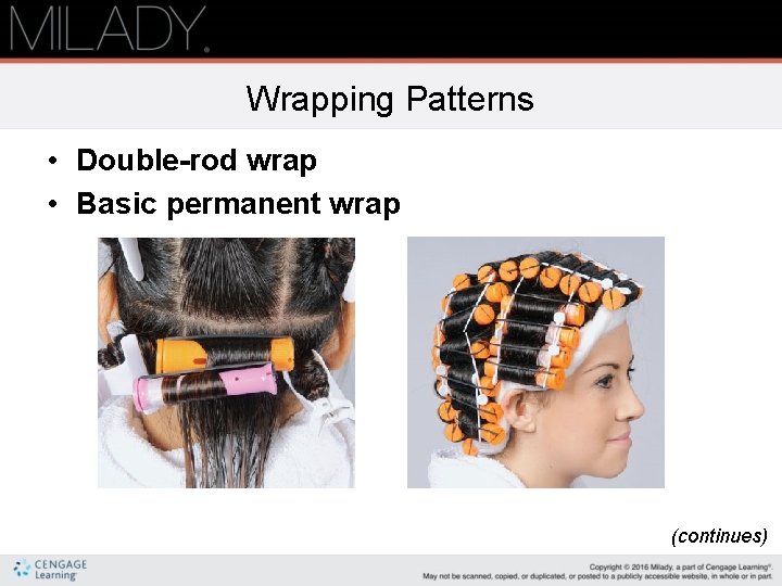 Wrapping Patterns • Double-rod wrap • Basic permanent wrap (continues) 