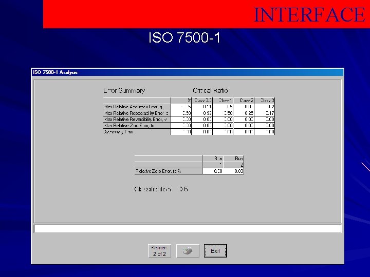 INTERFACE ISO 7500 -1 