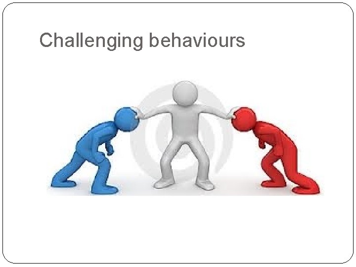 Challenging behaviours 