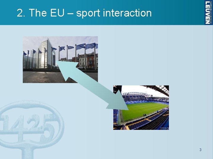 2. The EU – sport interaction 3 