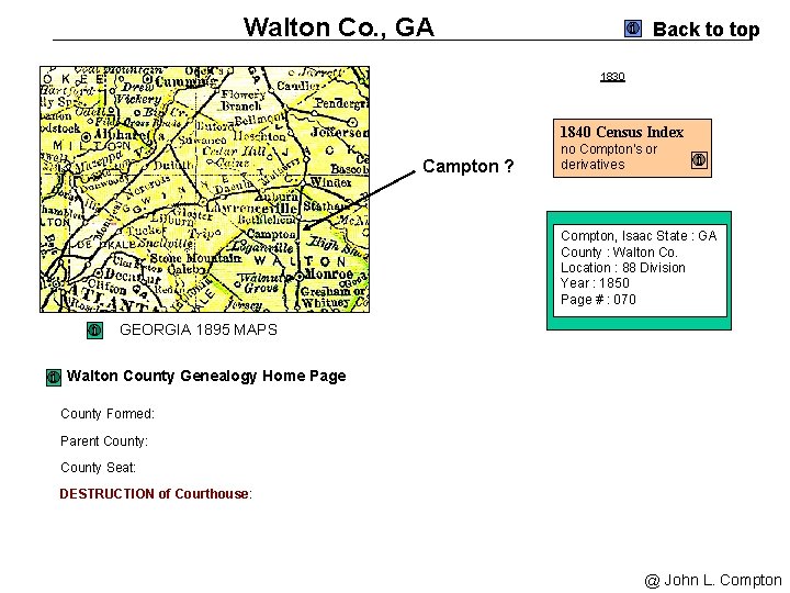 Walton Co. , GA Back to top 1830 1840 Census Index Campton ? no
