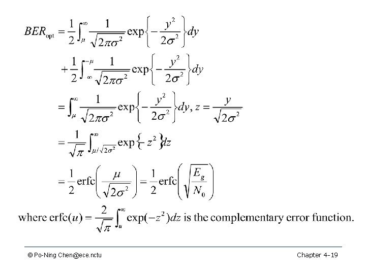 © Po-Ning Chen@ece. nctu Chapter 4 -19 