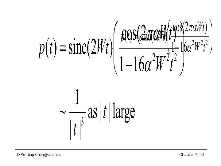 © Po-Ning Chen@ece. nctu Chapter 4 -42 