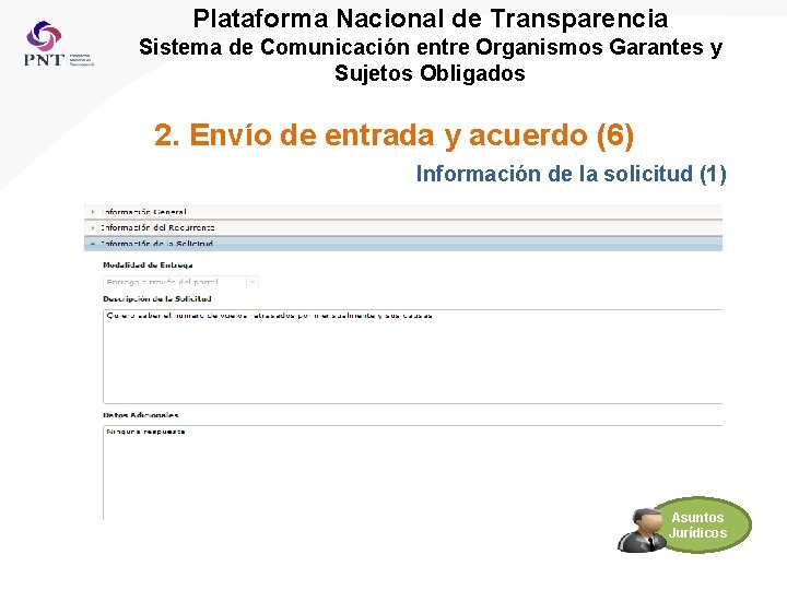 Plataforma Nacional de Transparencia Sistema de Comunicación entre Organismos Garantes y Sujetos Obligados 2.