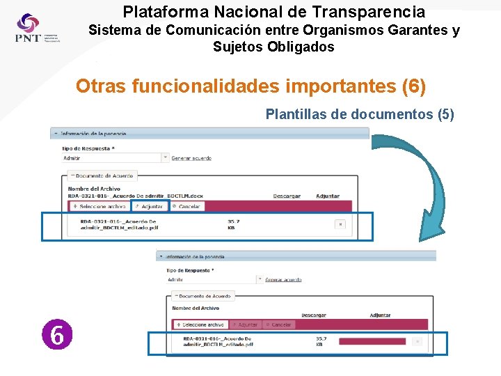 Plataforma Nacional de Transparencia Sistema de Comunicación entre Organismos Garantes y Sujetos Obligados Otras