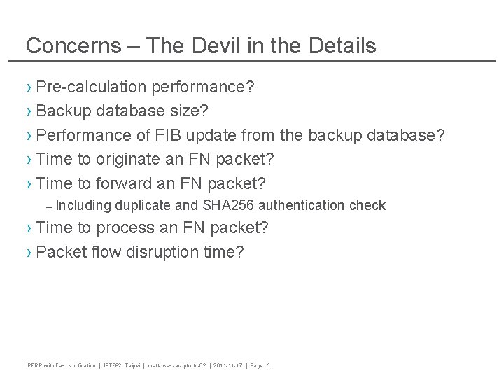 Concerns – The Devil in the Details › Pre-calculation performance? › Backup database size?