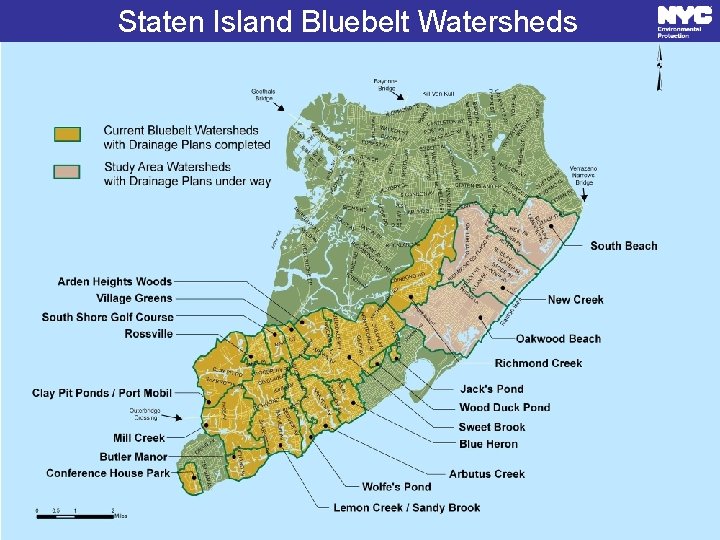 Staten Island Bluebelt Watersheds 3 