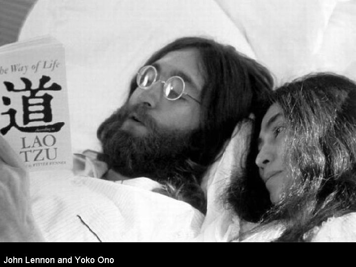 John Lennon and Yoko Ono 