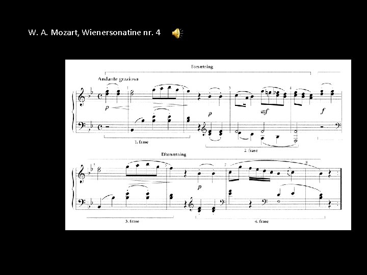 W. A. Mozart, Wienersonatine nr. 4 